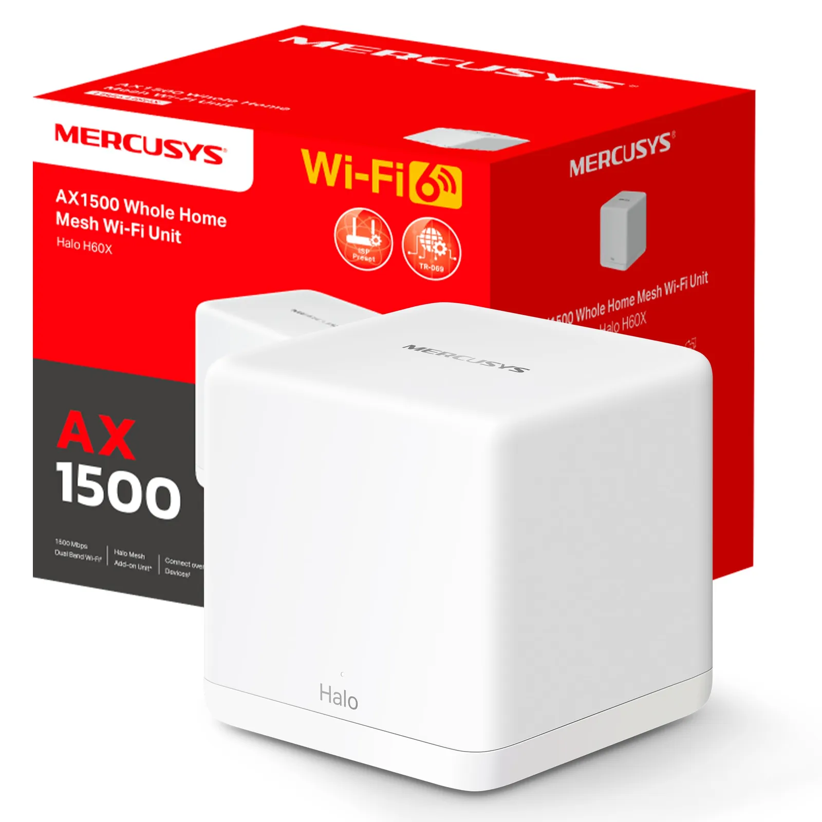 Router Mercusys WiFi AX1500Mbps
