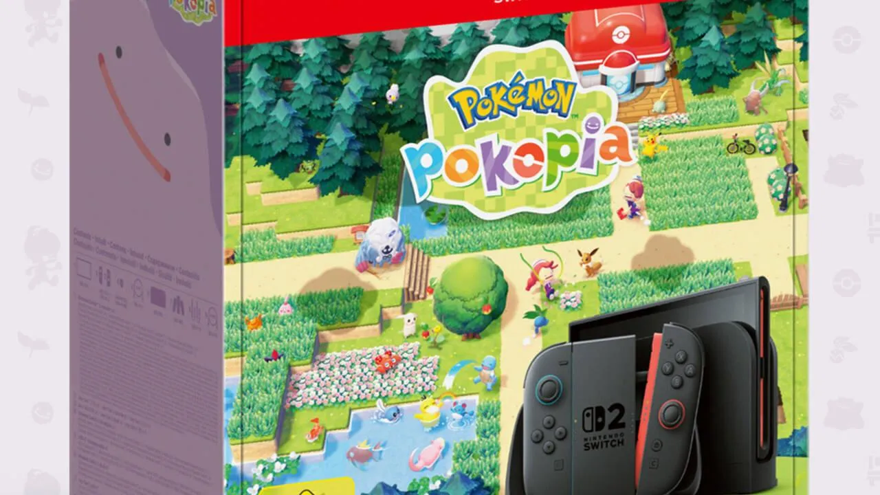 Consola Nintendo Switch 2 + Juego Pokémon Pokopia (Código Descarga Digital)