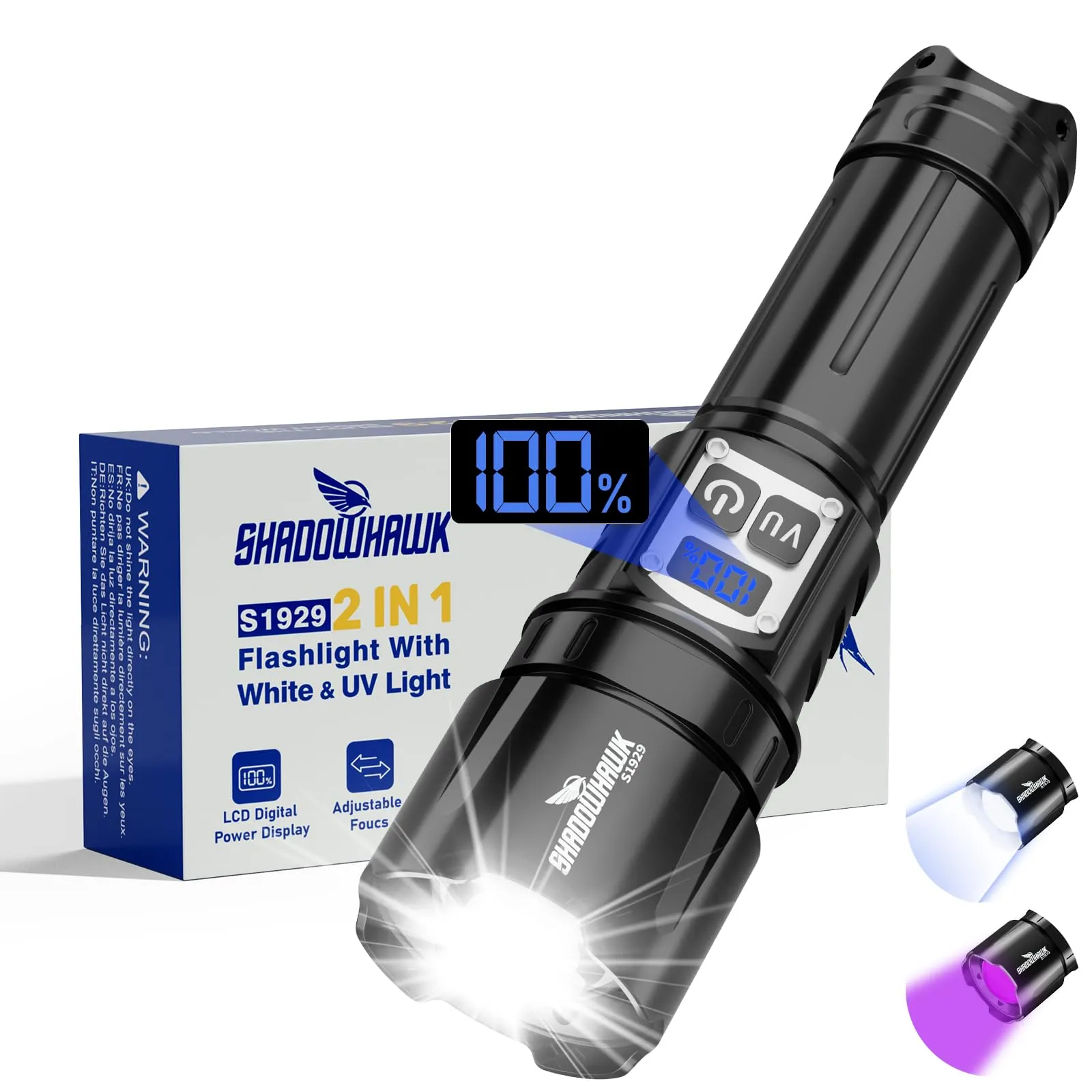 Linterna LED Shadowhawk de alta potencia