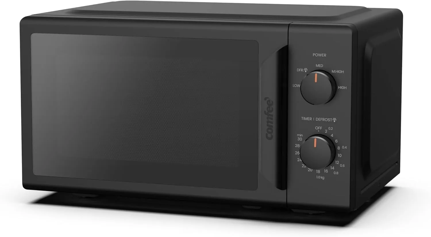COMFEE' CMO-MP012ND(BK) Mini Horno Microondas 20L 700W