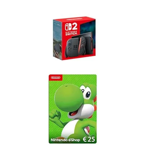 Nintendo Switch 2 + Tarjeta Regalo eShop 25€