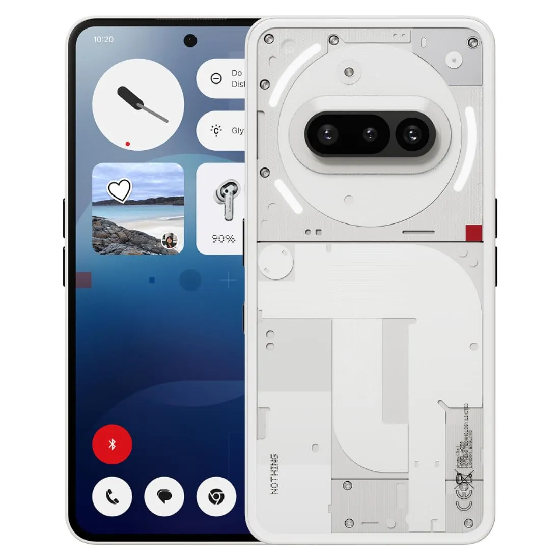 Nothing Phone (3a): Snapdragon 7s Gen 3, Pantalla AMOLED 6.77" 120Hz, Doble Cámara 50 MP