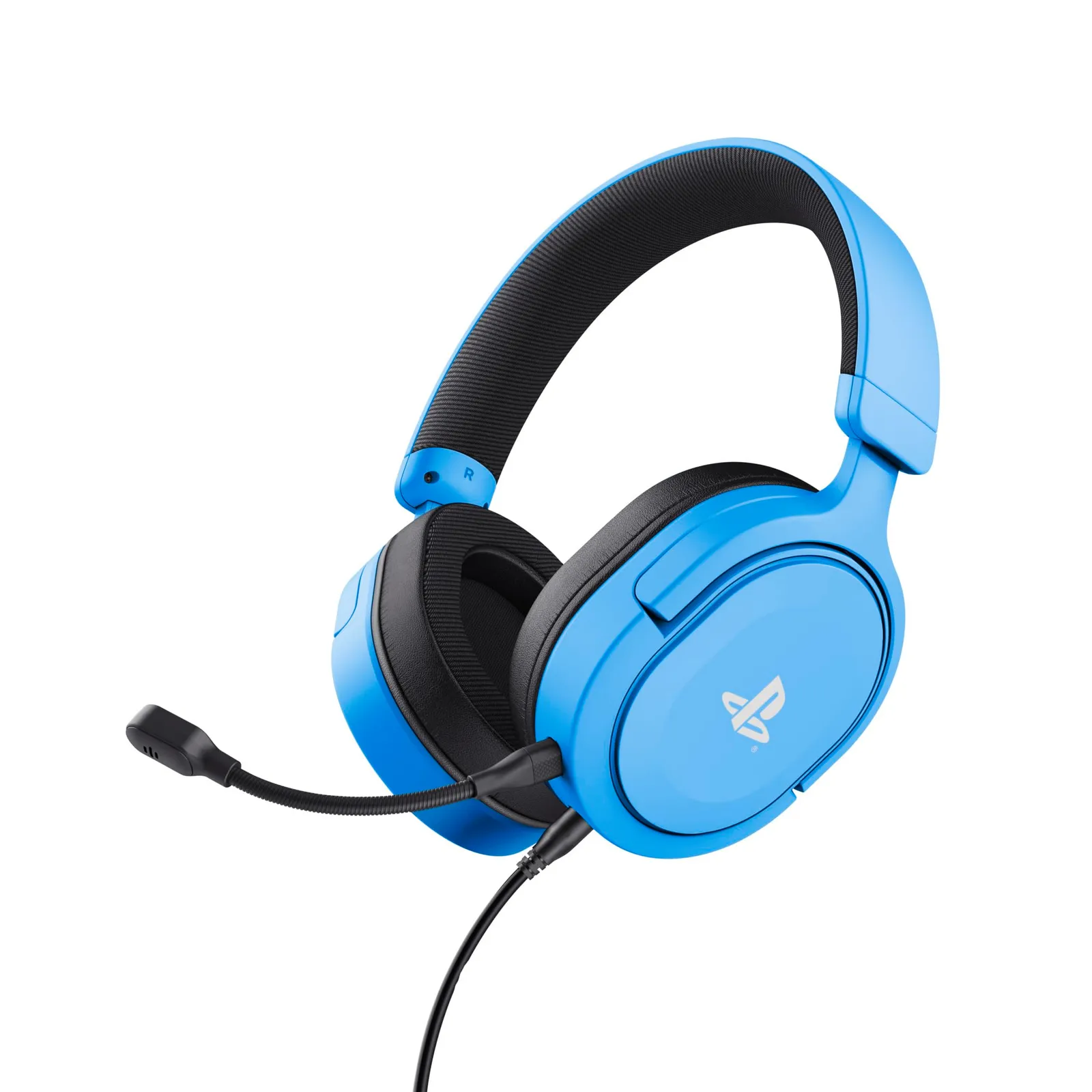 Auriculares Gaming GXTrust 498B Forta PS5 Oficiales Azul - 50mm, Audio 3D, Micrófono Extraíble
